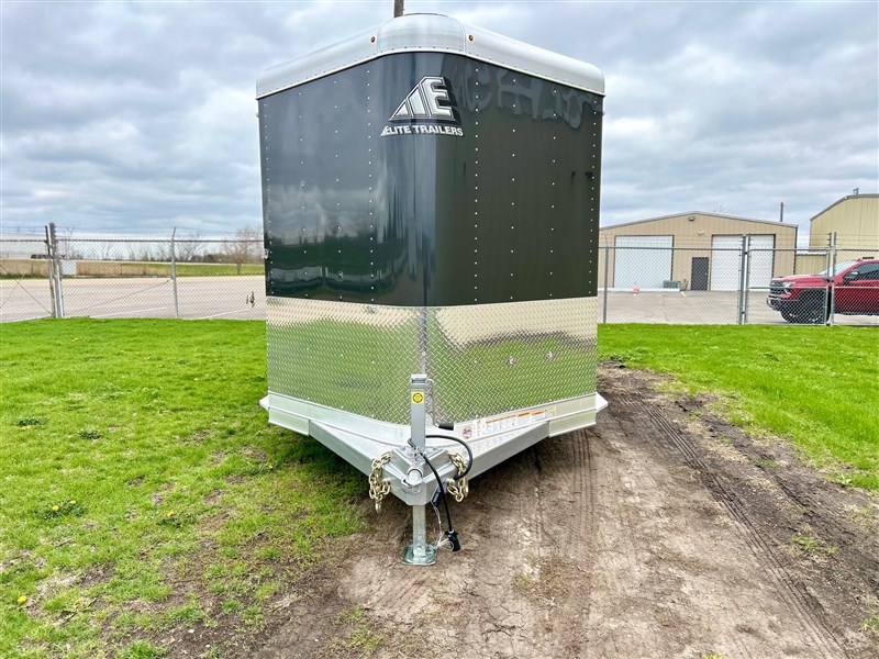 2027 Elite 2h bumper pull slant load aluminum horse trailer