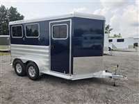 2026 2 horse Featherlite 9400- Indigo Blue Finish
