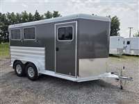 2026 2 horse Featherlite 9400- Charcoal Finish