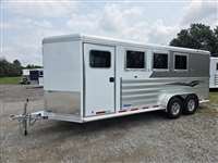 2026 3 horse Featherlite 9400- Big Dressing Room, Dual Color