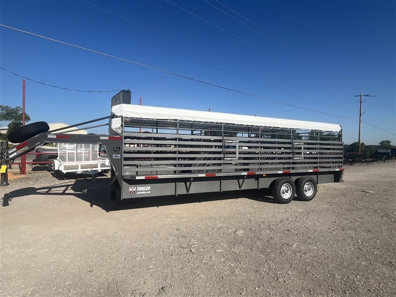 2024 W-W 6’8”x24’ gooseneck roustabout