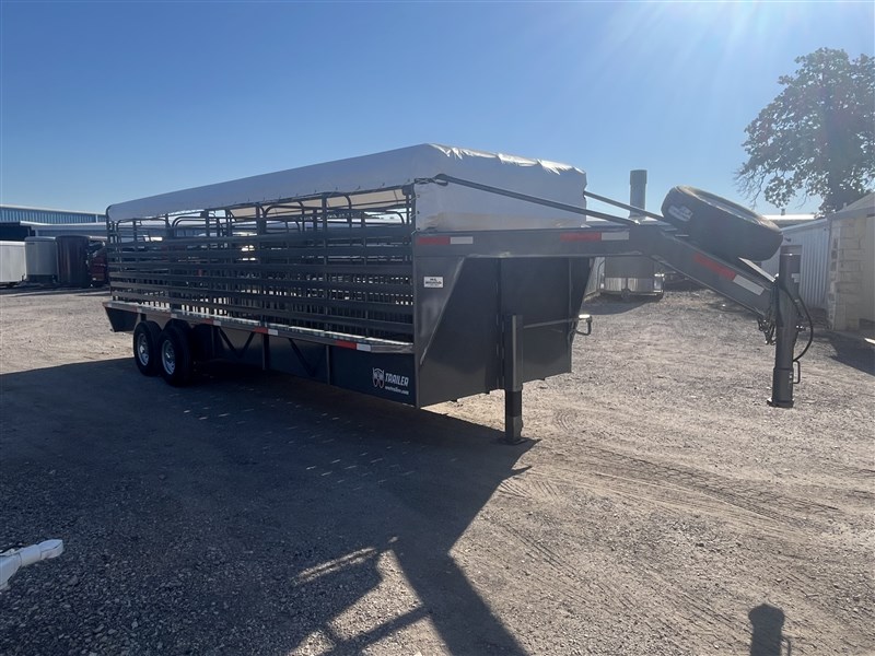 2024 W-W 6’8”x24’ gooseneck roustabout