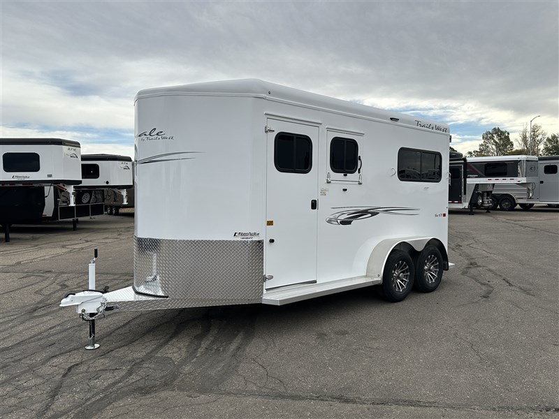 2025 Trails West 2 Horse Royale SXST *aluminum wheels* 