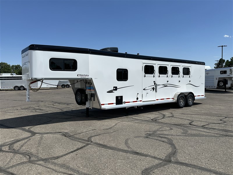 2026 Trails West 4 Horse Classic Weekender 7x7 LQ  7'6'' tall 