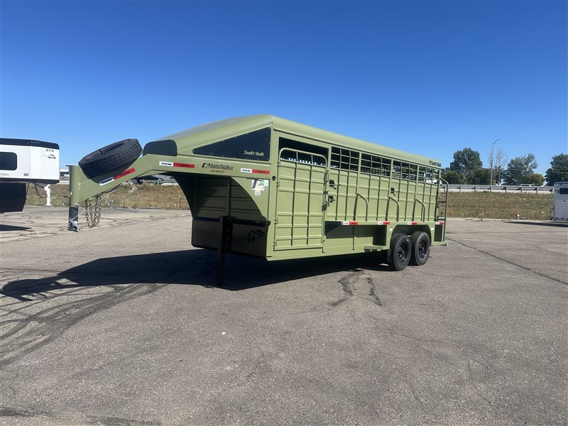 2026 Swift Built 20' stock trailer