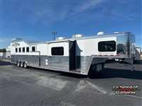 2015 5 horse Bloomer 5H, 16'SW, Outlaw Conversion LQ with Slide Out