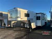 2021 4 horse Platinum 4H, 15'9"SW, Outlaw Conversion LQ with Slide Out