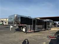 2024 4 horse Bloomer 4H, 26'8"SW, Outlaw Conversion LQ with Tri Slide O