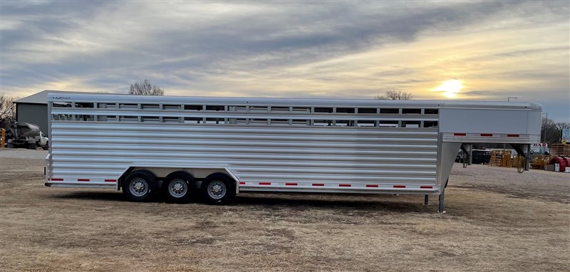 2022 Exiss 7' x 30' stock gooseneck