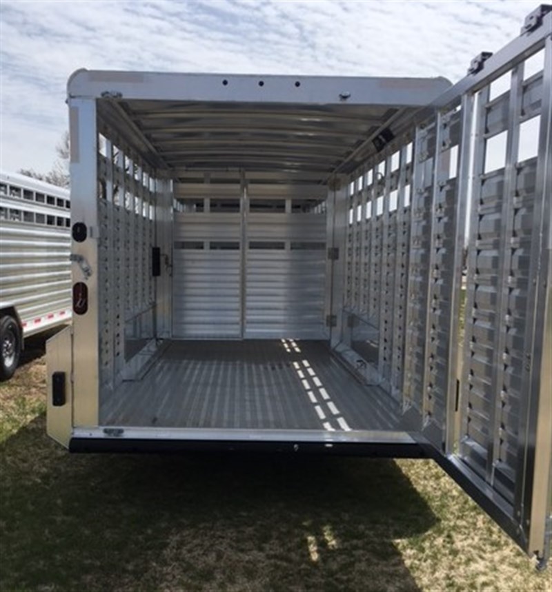 2022 Exiss 7' x 32' stock trailer