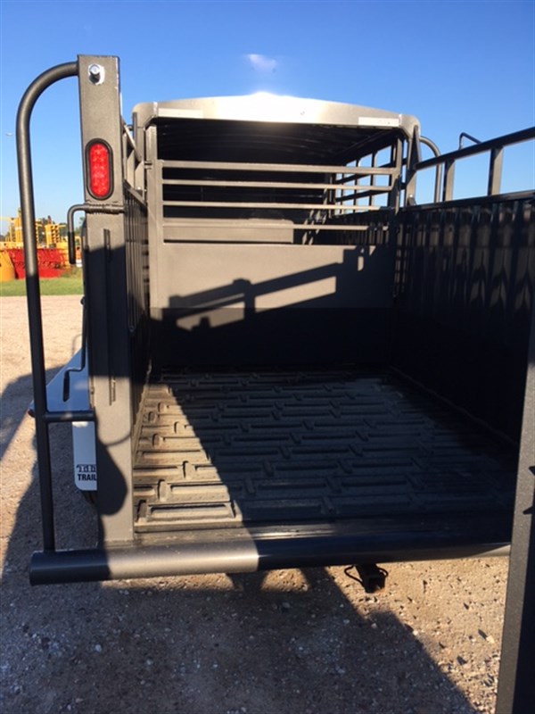 2022 Titan 6'8" x 16' ranchero stock gooseneck