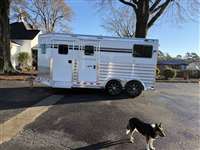 2027 2 horse 4 Star 2 Horse Straight Load Bumper Pull