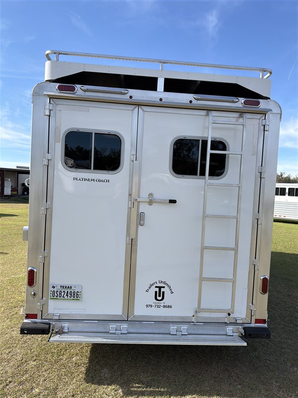 2026 Platinum Coach 4 horse bumper pull