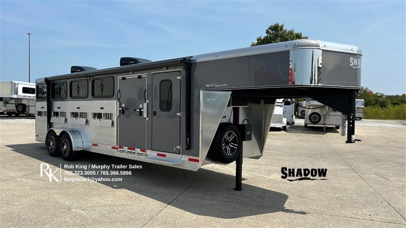 2025 Shadow 6'9"x25'x6'6" tall 10 pen show trailer