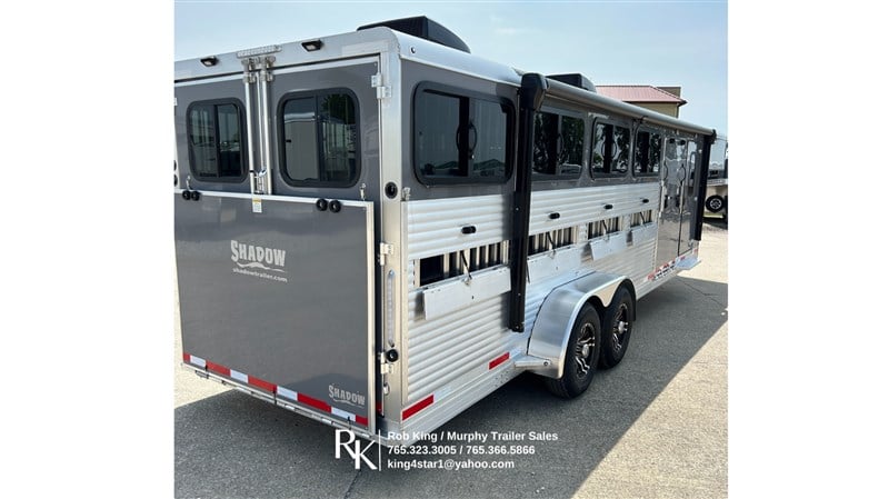 2025 Shadow 6'9"x25'x6'6" tall 10 pen show trailer