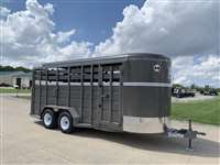 2026 Stock horse Corn Pro Trailers 6'x18'x7' Tall Livestock-Horse