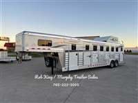 2025 6 horse 4-Star Trailers 7'6"x31'x7'6" Tall 6H Slant Super Tack