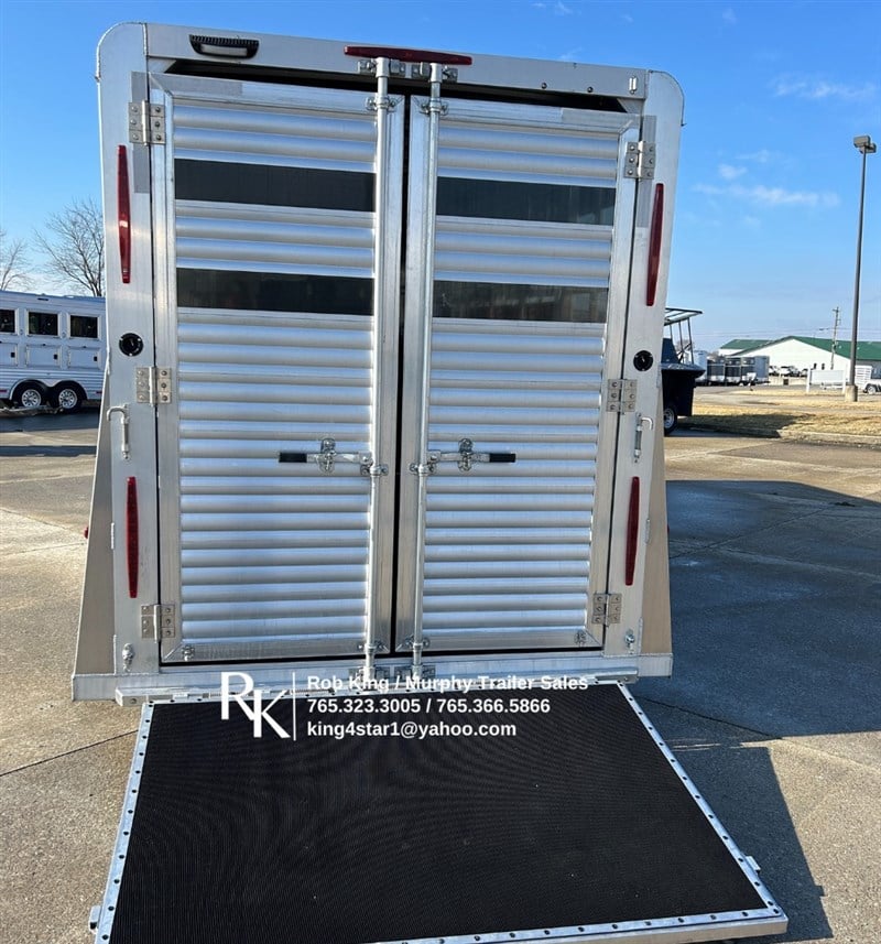 2026 Adam 7'x20'x7'6" tall box stall trailer