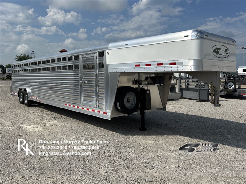 2027 4-Star Trailers 34' Livestock GN