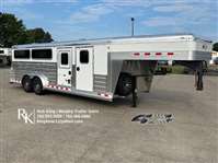 2027 Stock horse 4-Star Trailers 22' Show Pig 8-Pen GN