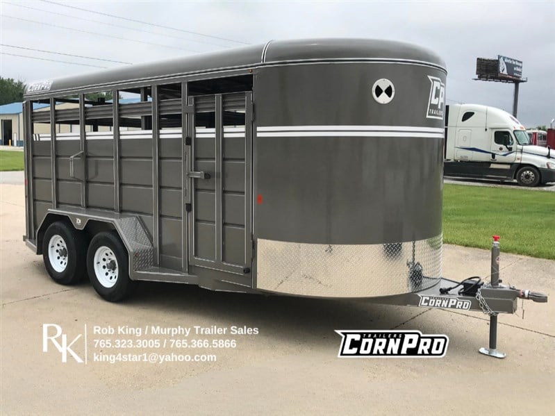 2027 Corn Pro Trailers 16' Livestock BP