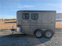 2025 2 horse Calico 2 Horse Slant 