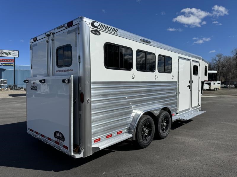 2025 Cimarron norstar 3 horse with closet tack