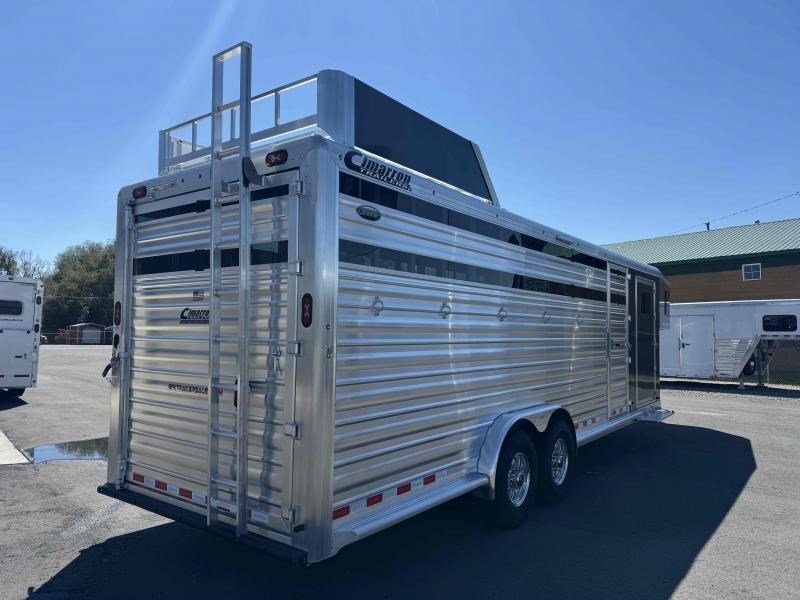 2025 Cimarron lonestar 26' stock combo w/ dual man doors