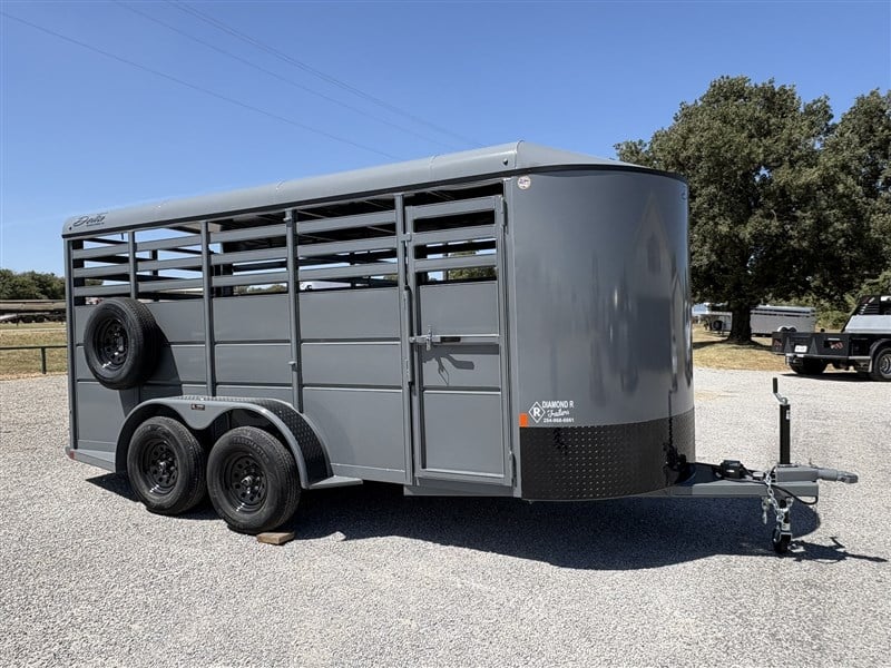 2027 Delta 16' LIVESTOCK STOCK TRAILER