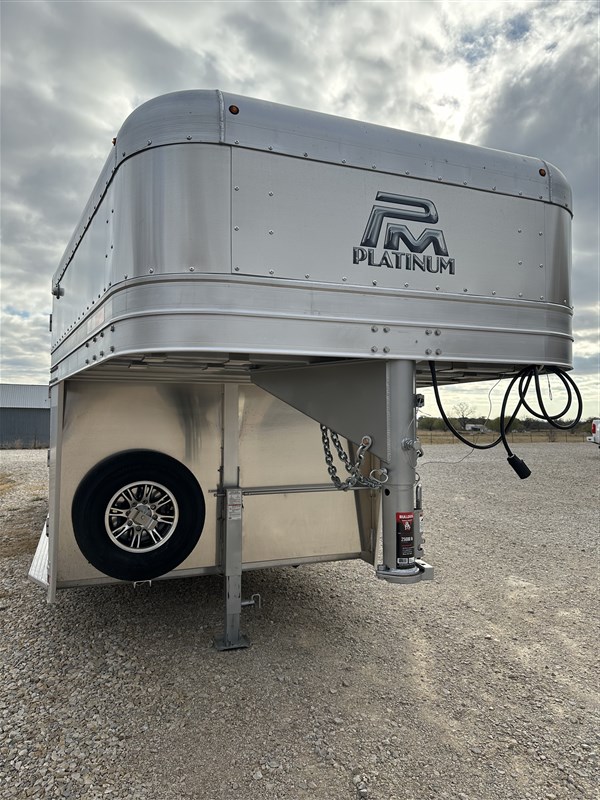 2026 Platinum Coach 24' x 7'6" stock trailer