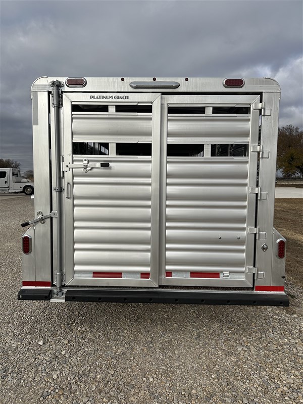 2026 Platinum Coach 24' x 7'6" stock trailer