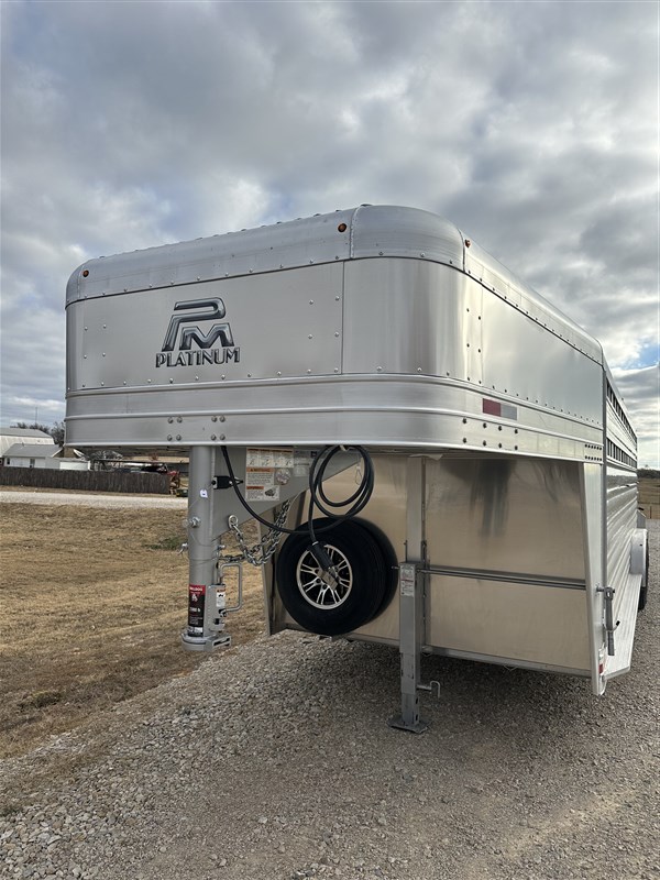 2026 Platinum Coach 24' x 7'6" stock trailer