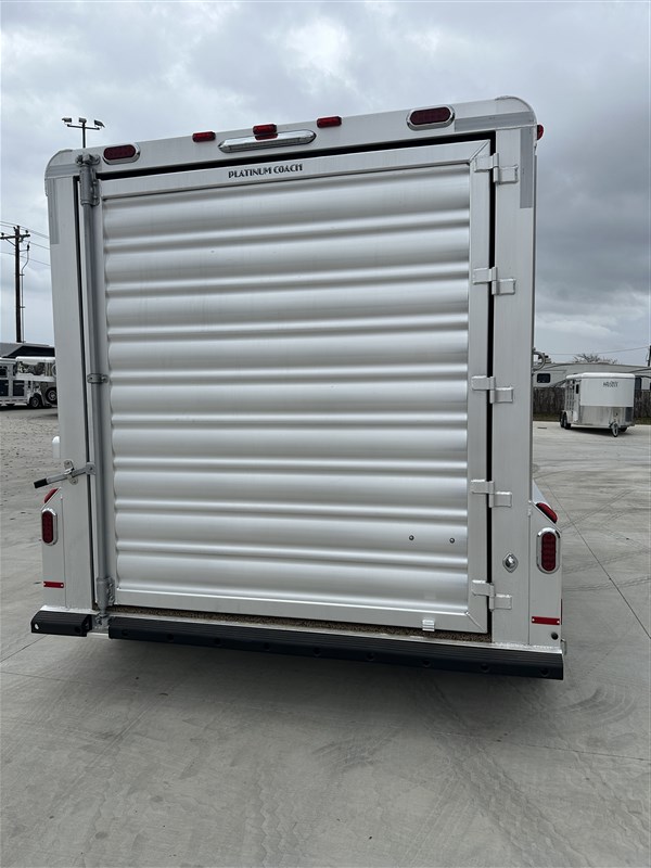 2026 Platinum Coach 2 horse bumper pull trailer