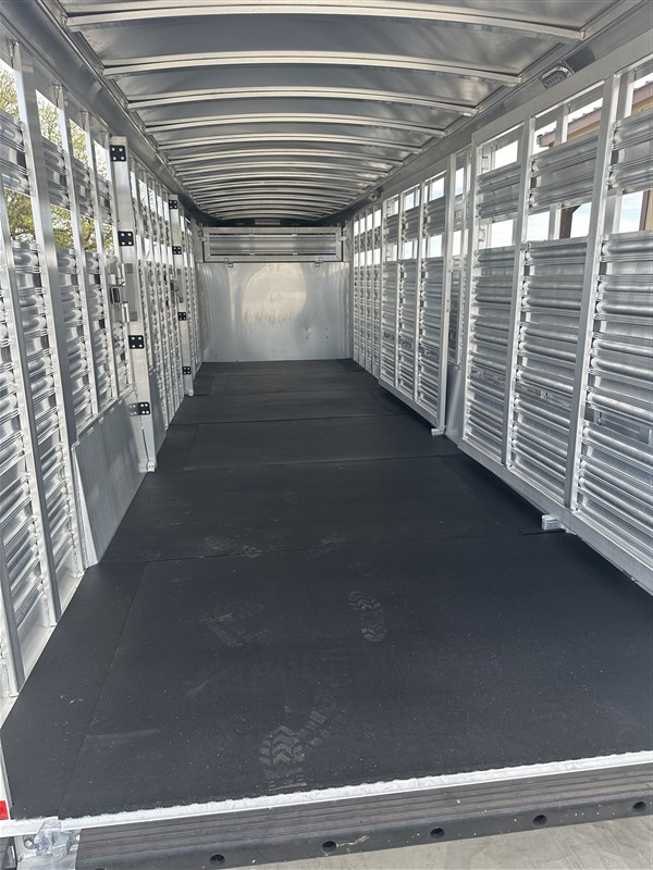 2026 Platinum Coach 24' x 7' livestock trailer