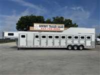 2026 8 horse Platinum 8 Horse Trainer Trailer