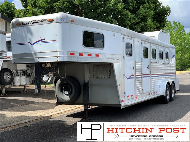 2008 C C 4 Horse Gooseneck