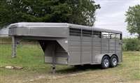 2022 Calico like new! 16 ft gn stock trailer