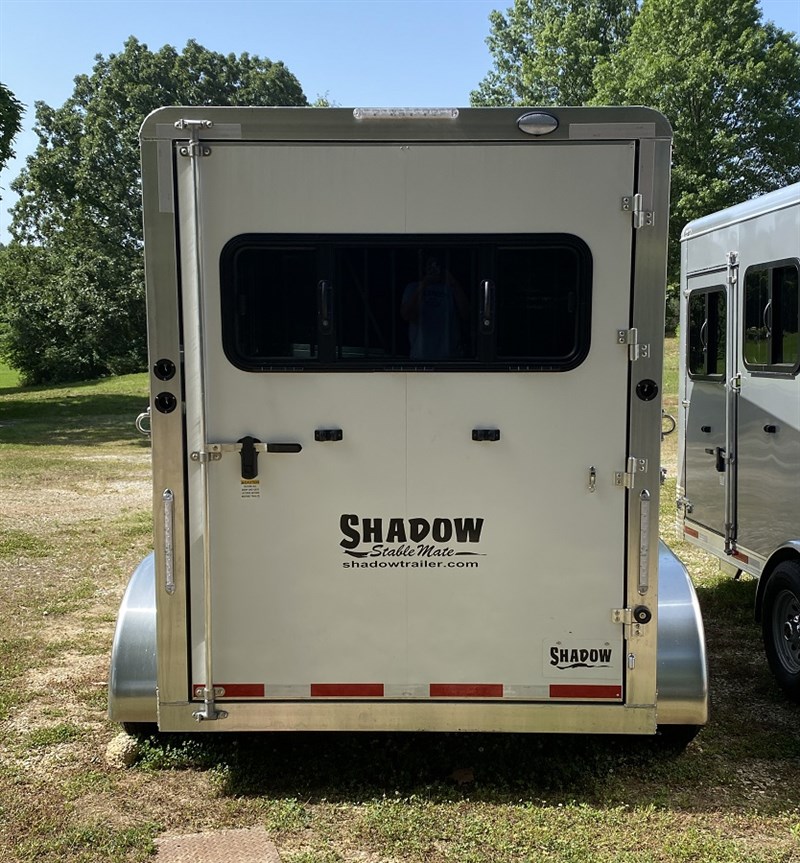 2024 Shadow in stock! 2 horse slant load stablemate