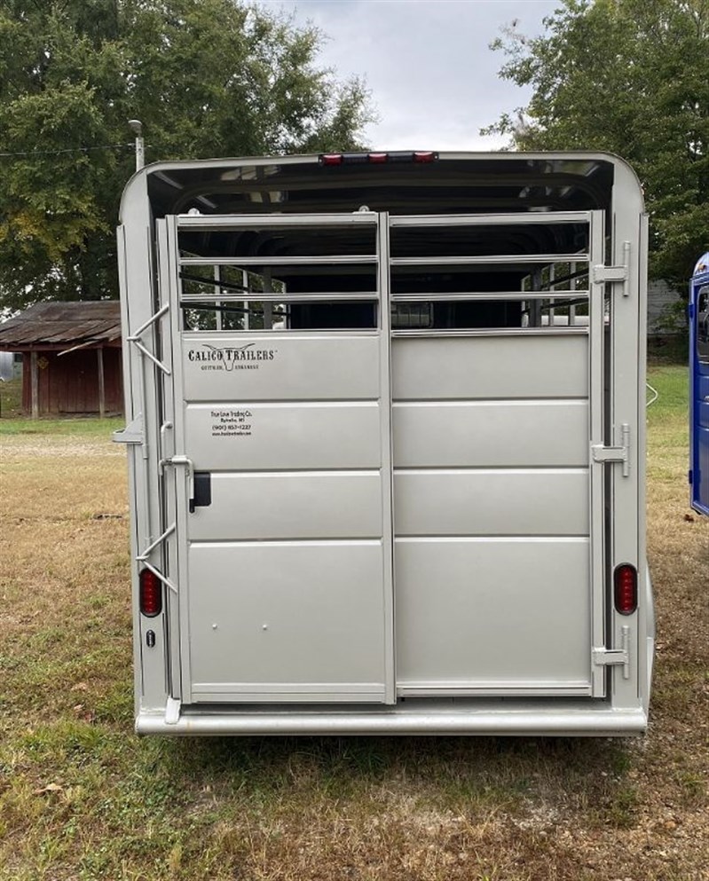 2024 Calico in stock! 16 ft bp stock trailer