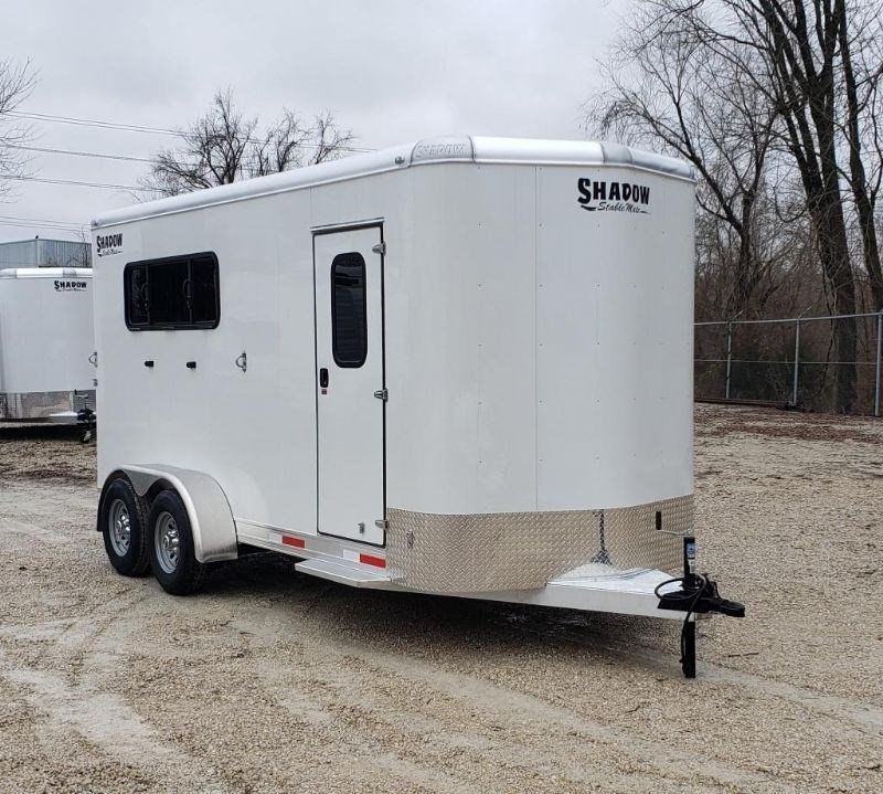 2024 Shadow in stock! 3 horse aluminum stablemate