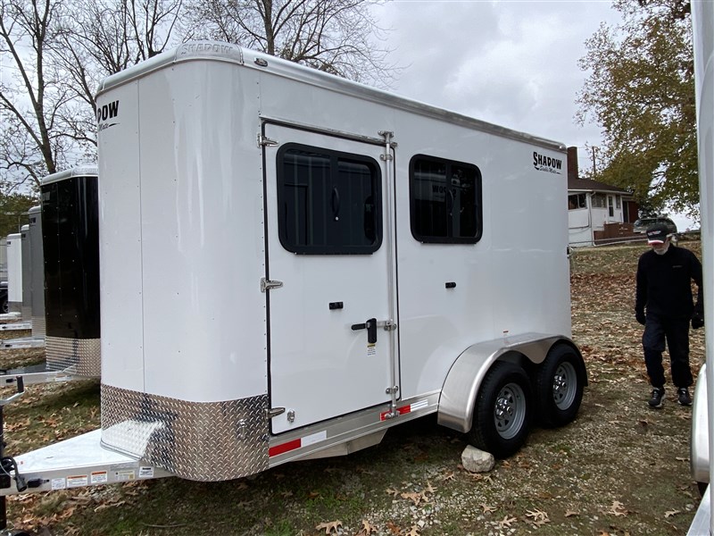 2025 Shadow in stock! 2 horse stablemate w ramp, esc door