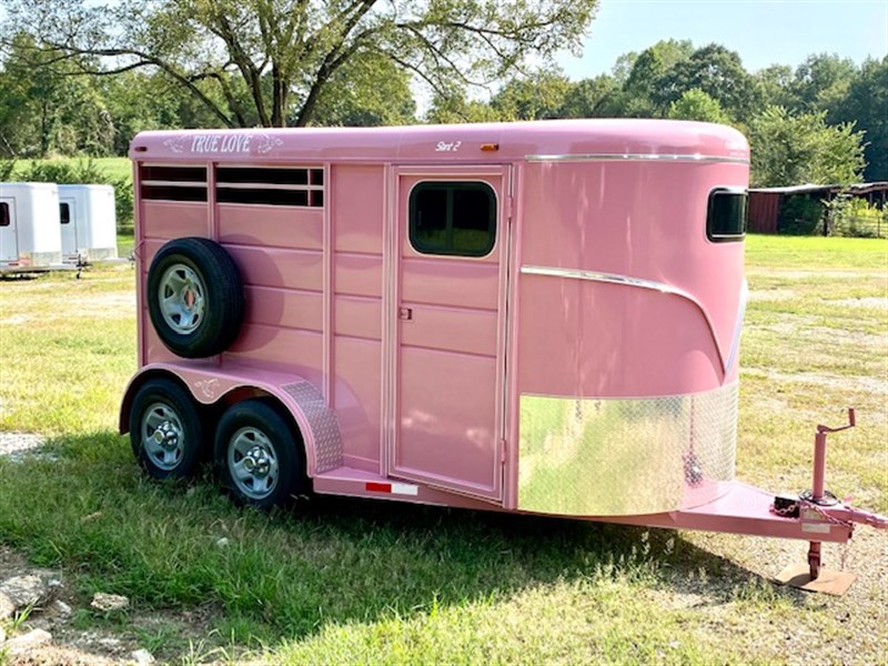 2026 Calico in stock! 2 horse slant true love pink!