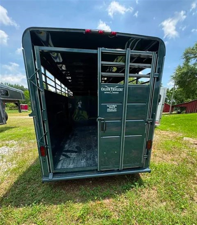 2026 Calico in stock! 20' gooseneck stock trailer