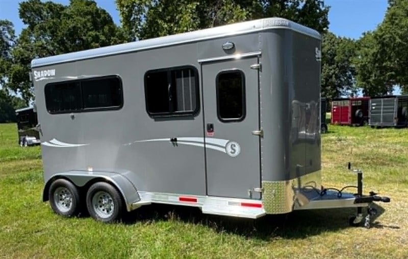 2027 Shadow IN STOCK! Straight Load Bumper Pull - Dove Gray