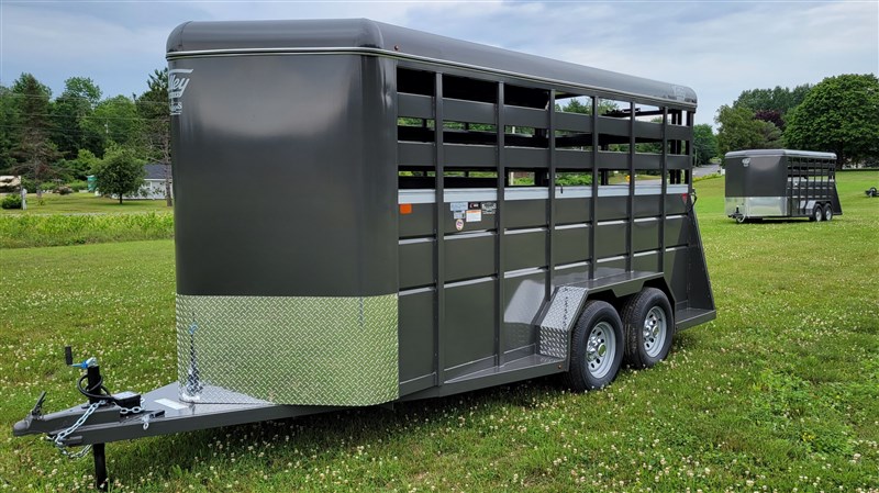 2025 Valley 16' stock trailer 7' tall $128 mo.