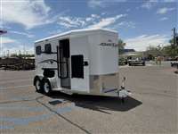 2026 2 horse Trails West Adventure MX II 2H Aluminum Skin 
