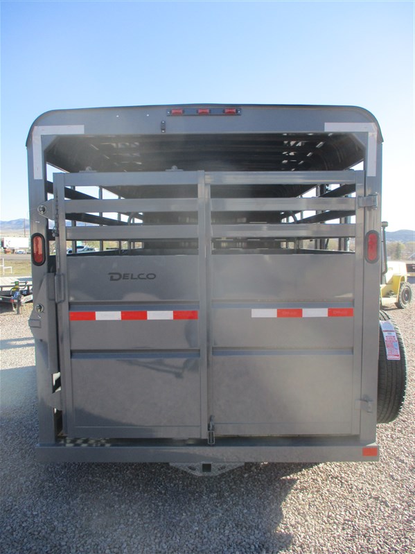 2026 Delco 6'8"x16' stock bumper pull