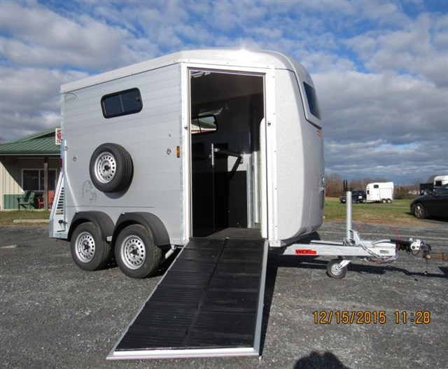 2017 Boeckmann Portax K Front Unload & Rear Ramp/Door to 18H