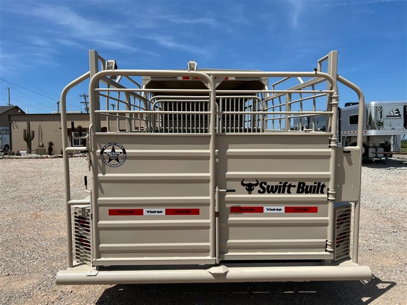 2024 Swift swift built 16' half top stock trailer
