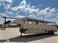 2024 Swift swift built 24' stock trailer